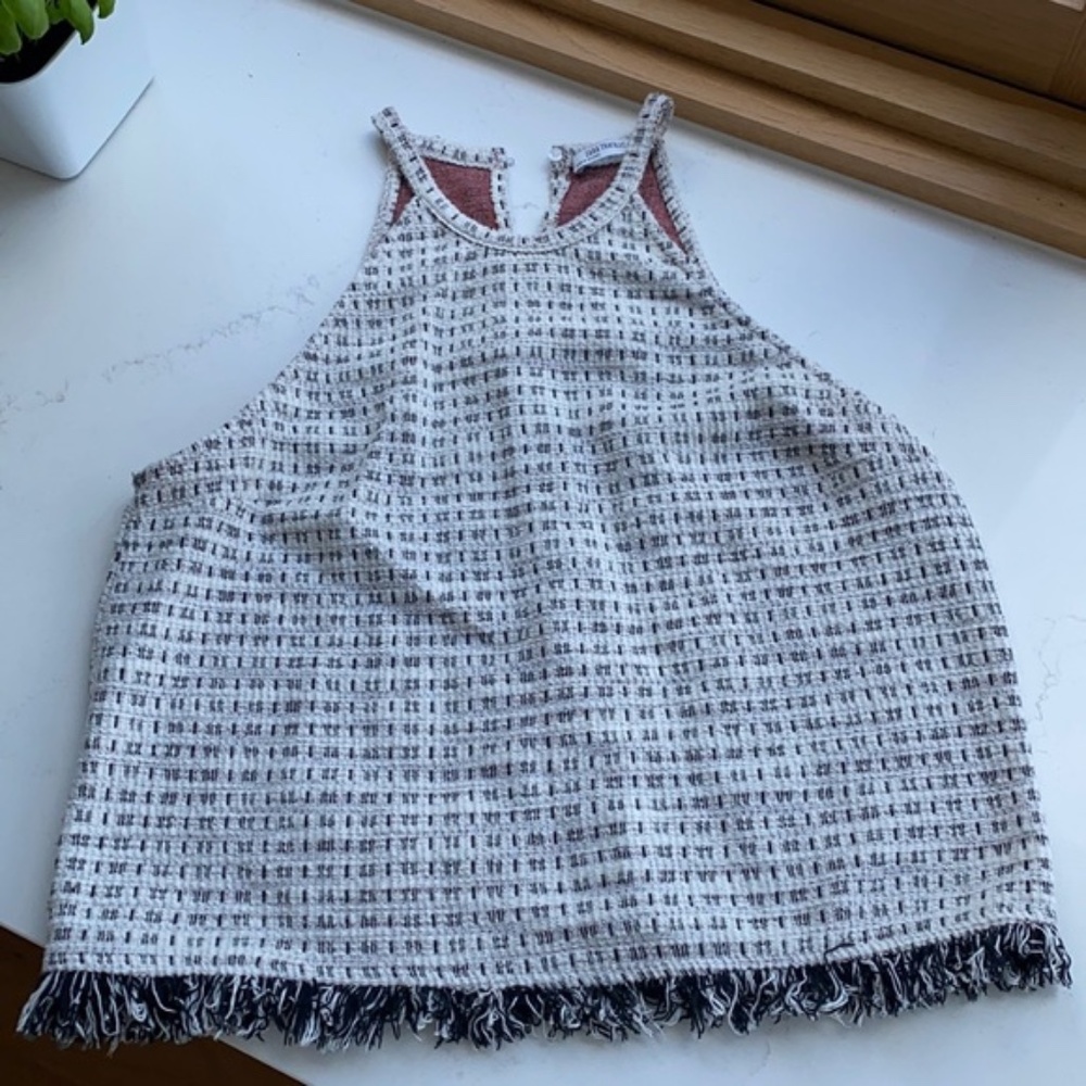 H&M halter crop tank